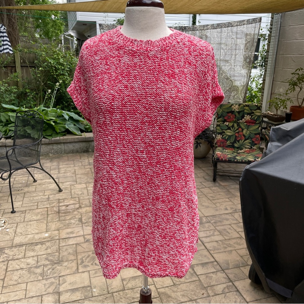 J. Jill Cotton Blend Tunic Sweater Beach Cover Up Size XS
